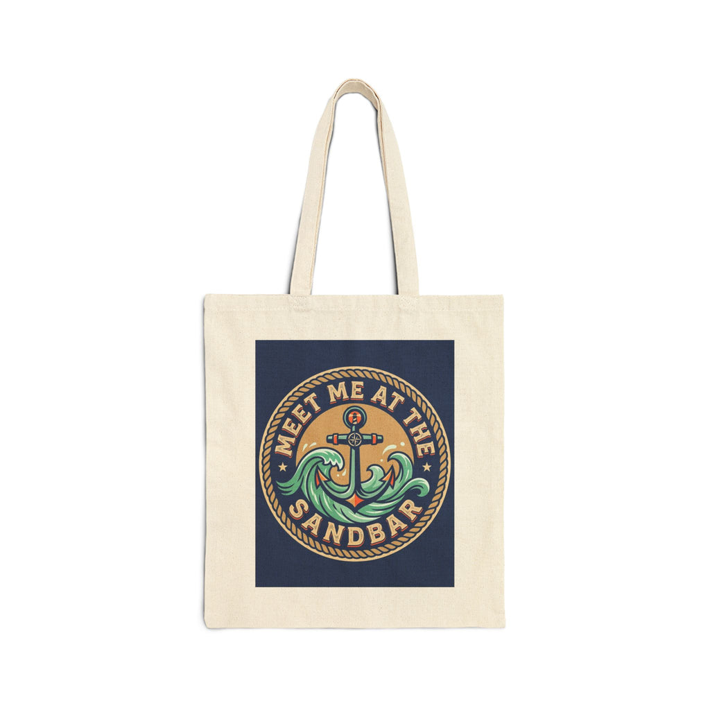 Boating for Men Meet Me At The Sandbar Tote Bag