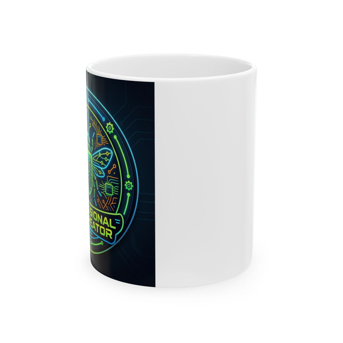 Tech Guy Professional Bug Creator Mug for Developers and Programmers