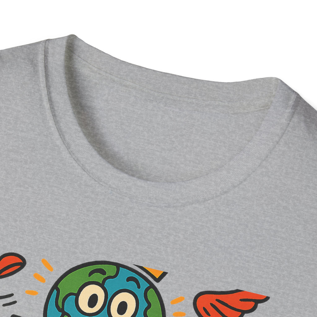 Fathers Day Gift Worlds Okayest Dad Shirt Funny Humor Tee for Men
