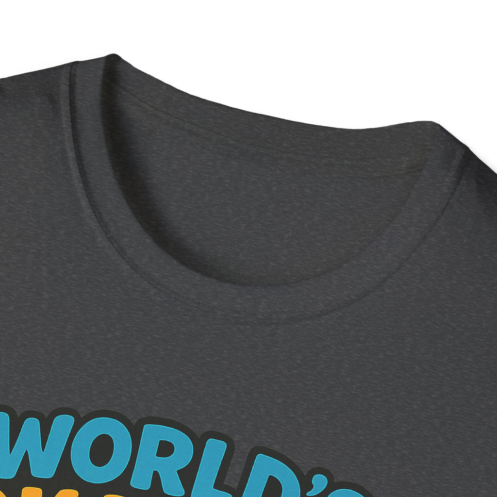 Fathers Day Gift Worlds Okayest Dad Funny T-Shirt for Dad