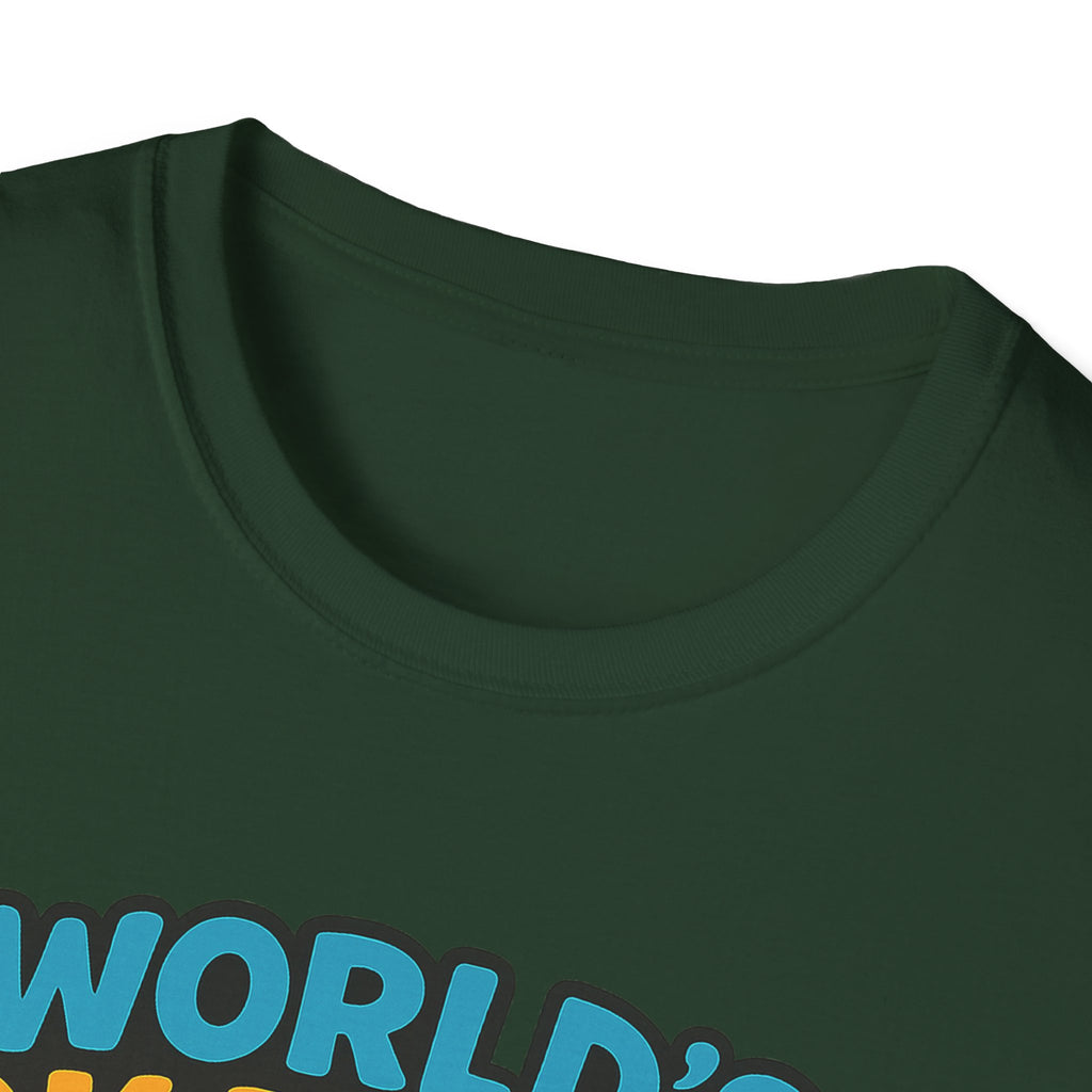 Fathers Day Gift Worlds Okayest Dad Funny T-Shirt for Dad