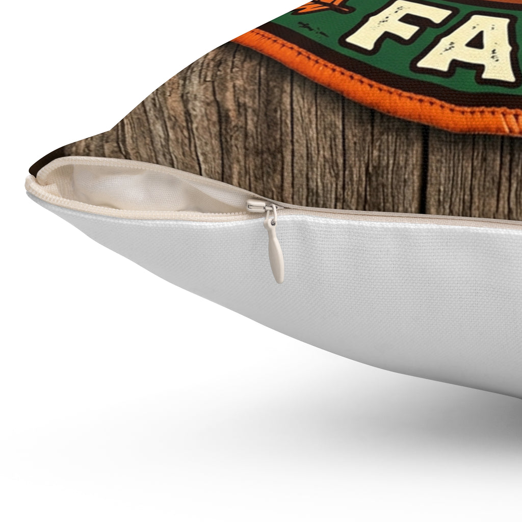Hunters Resting Buck Face Pillow Funny Decor for Enthusiasts