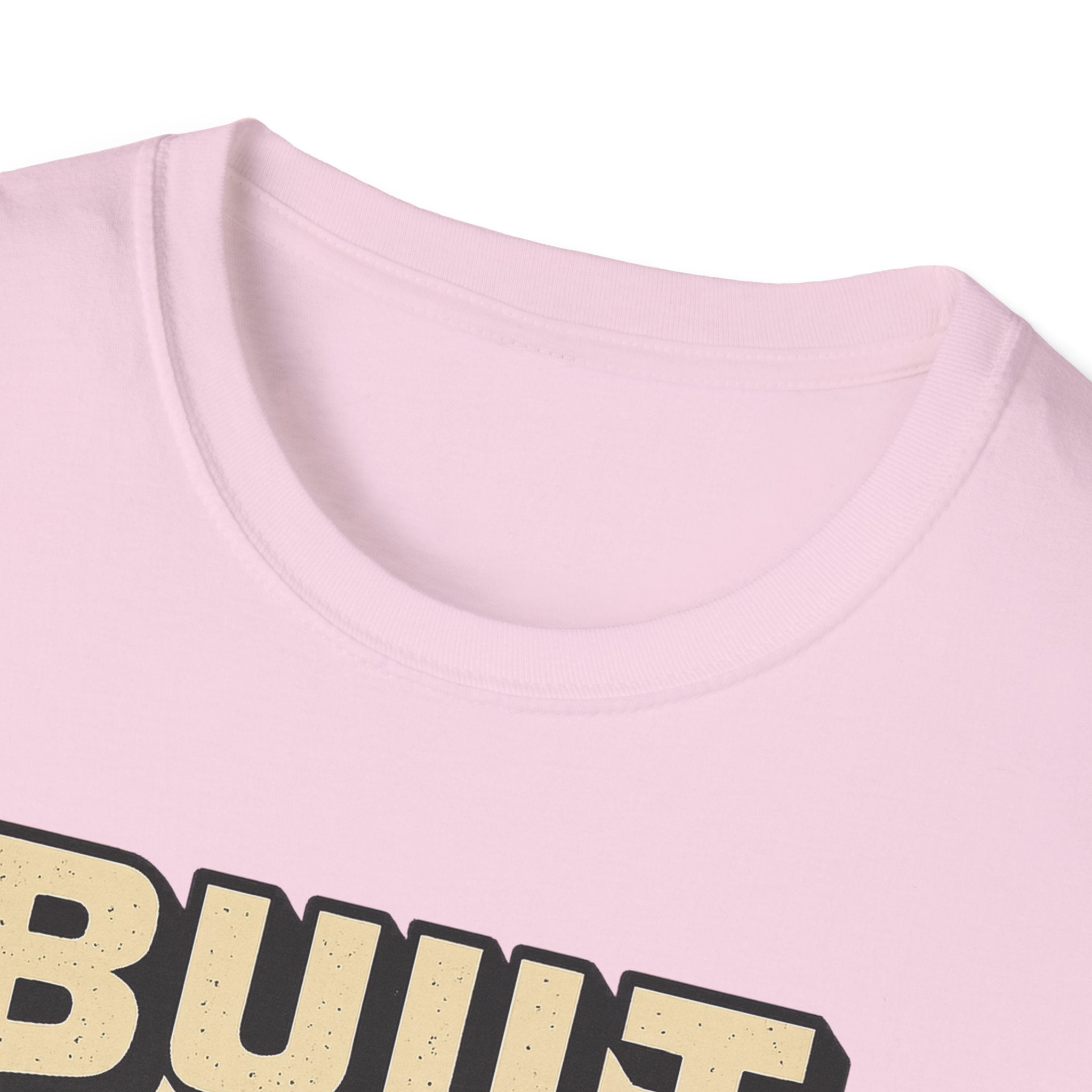 Gift for Car Guy Built Not Bought T-Shirt Motivational Car Enthusiast Tee