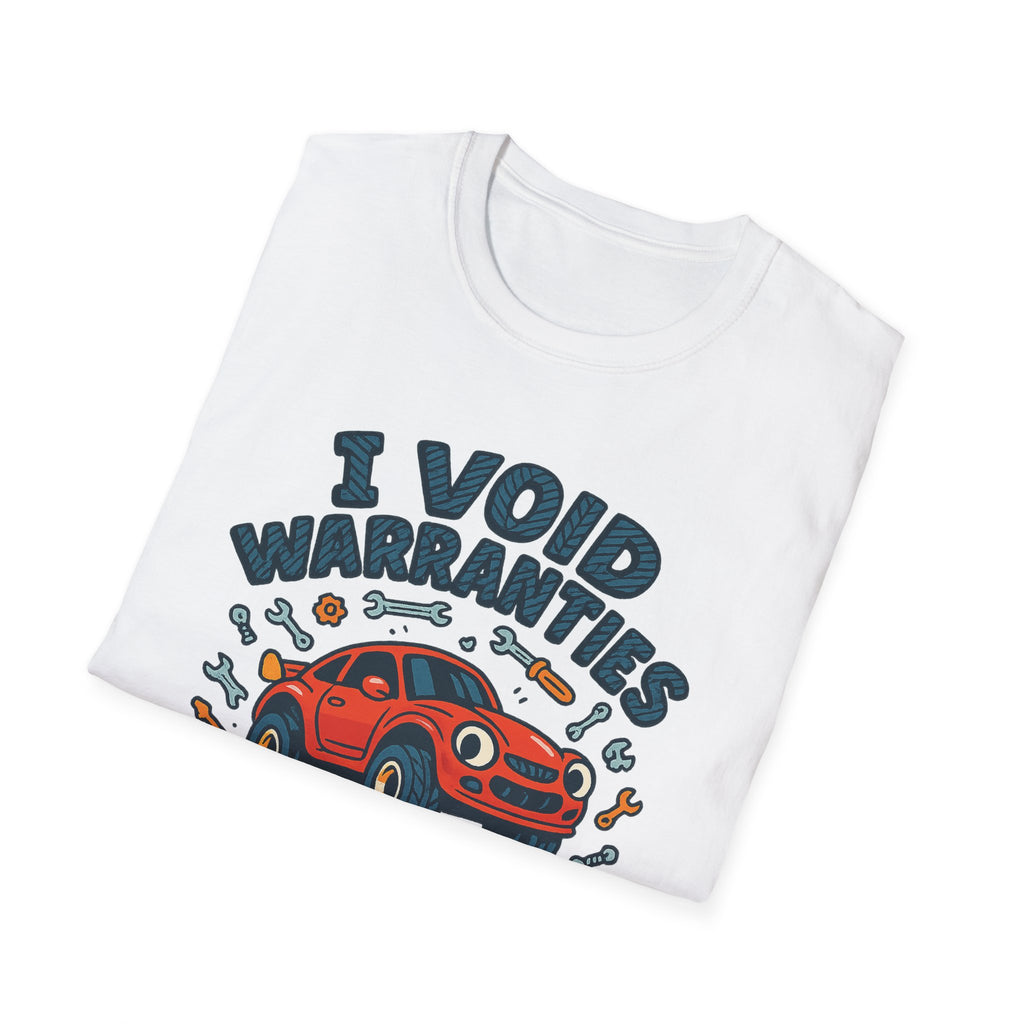 Gift for Car Guy Shirt I Void Warranties Funny Mechanic T Shirt