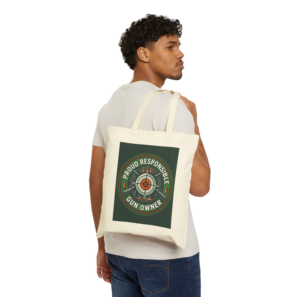 Gun Owners Proud Responsible Gun Owner Tote Bag