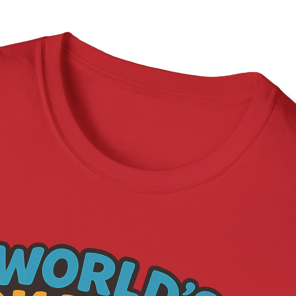 Fathers Day Gift Worlds Okayest Dad Funny T-Shirt for Dad