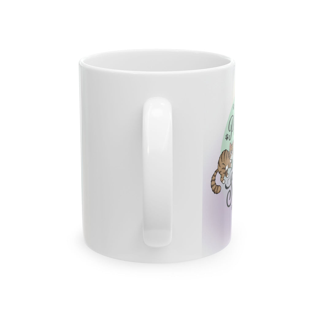 Gift for Cat Person Funny Mug Professional Cat Servant Coffee Cup