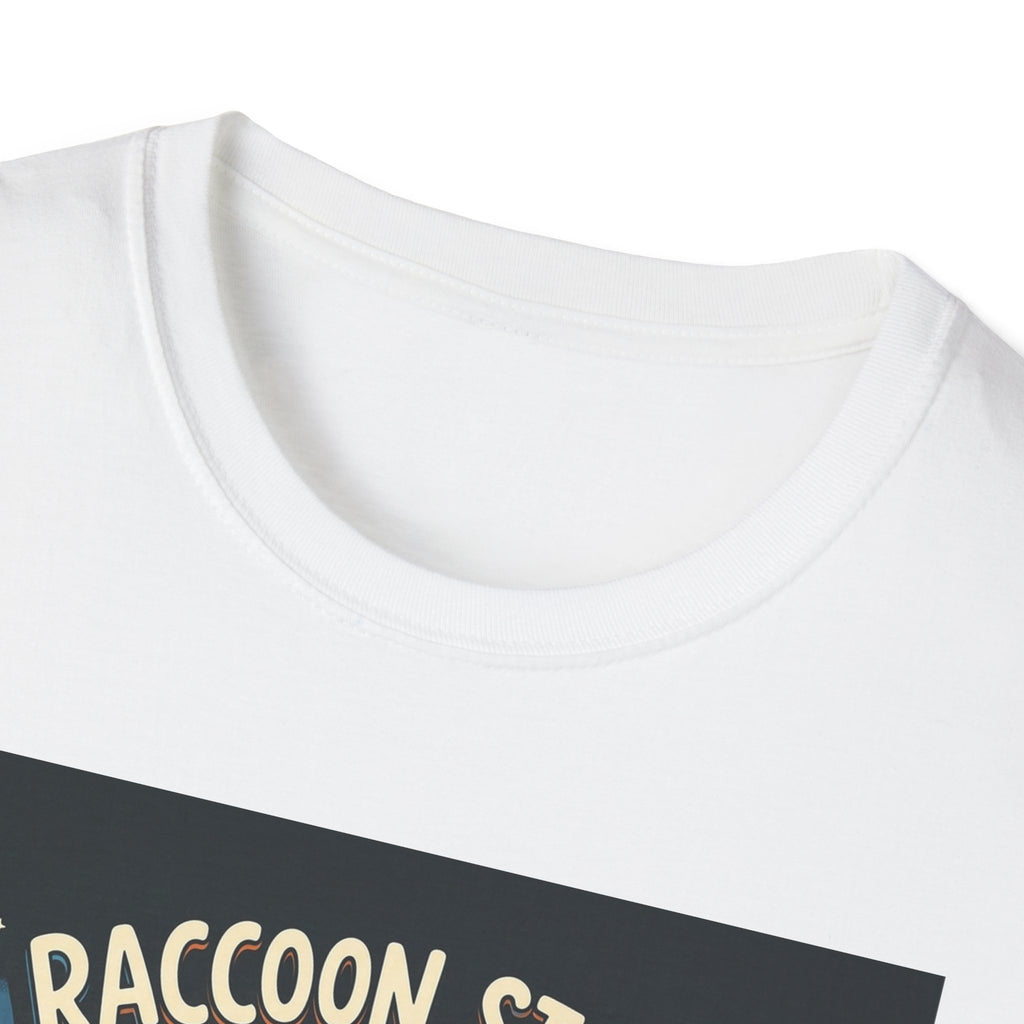 Camping for men Raccoon Stole My Dinner T-Shirt
