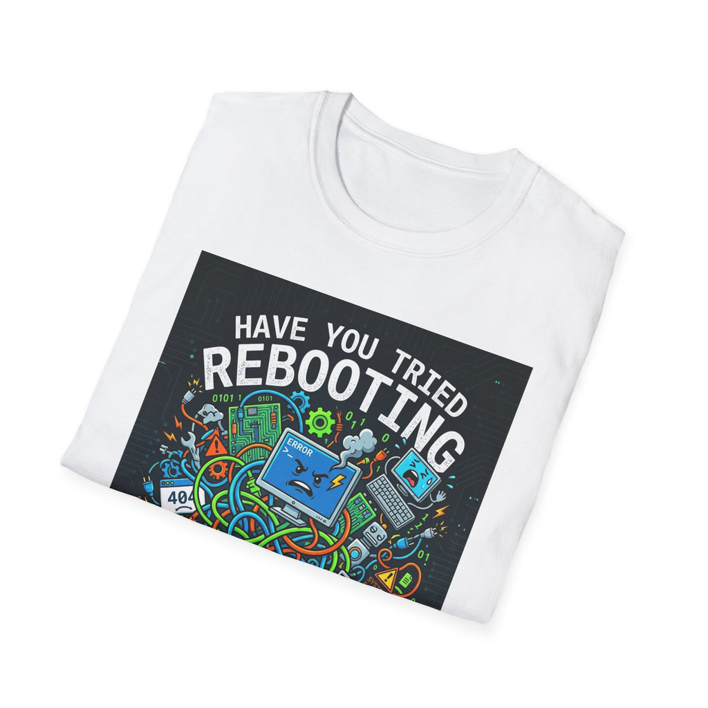 Tech Guy Shirt Have You Tried Rebooting Fun Tee