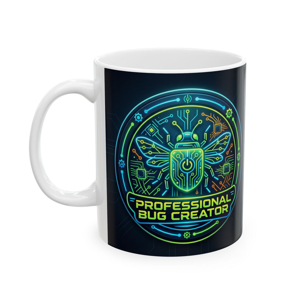 Tech Guy Professional Bug Creator Mug for Developers and Programmers