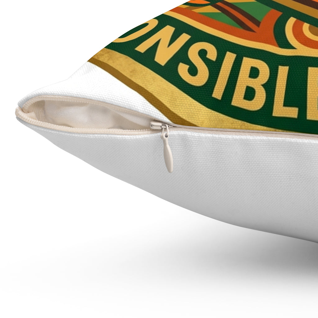 Gun Owners Proud Responsible Gun Owner Pillow