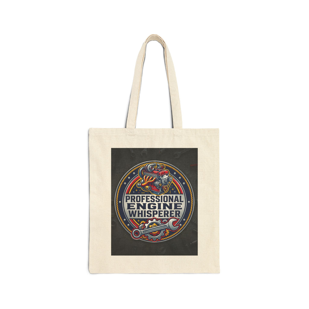 Mechanic for men Professional Engine Whisperer Tote Bag
