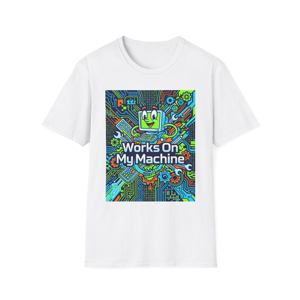 Tech Guy Shirt Works On My Machine Fun Tee