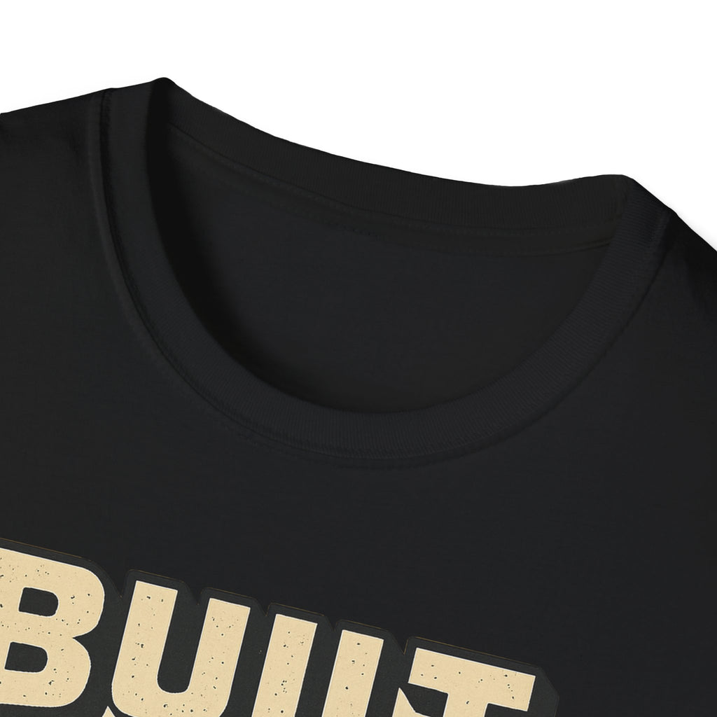 Gift for Car Guy Built Not Bought T-Shirt Motivational Car Enthusiast Tee