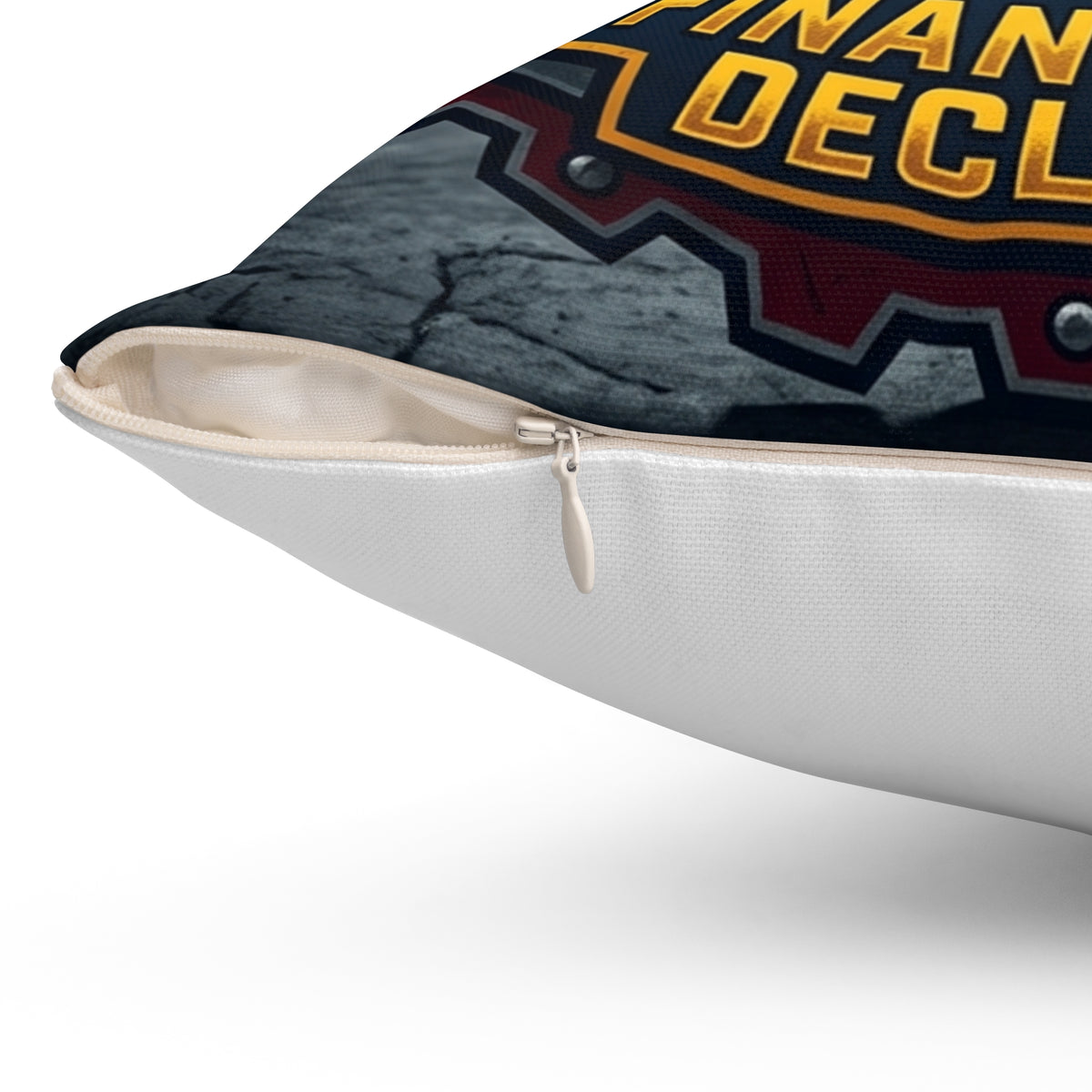 Mechanic for men Pillow Mechanically Inclined Financially Declined
