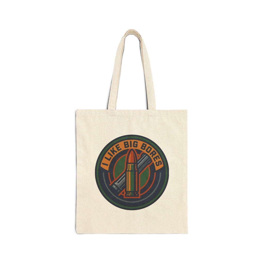Gun Owners Tote Bag I Like Big Bores for Enthusiasts