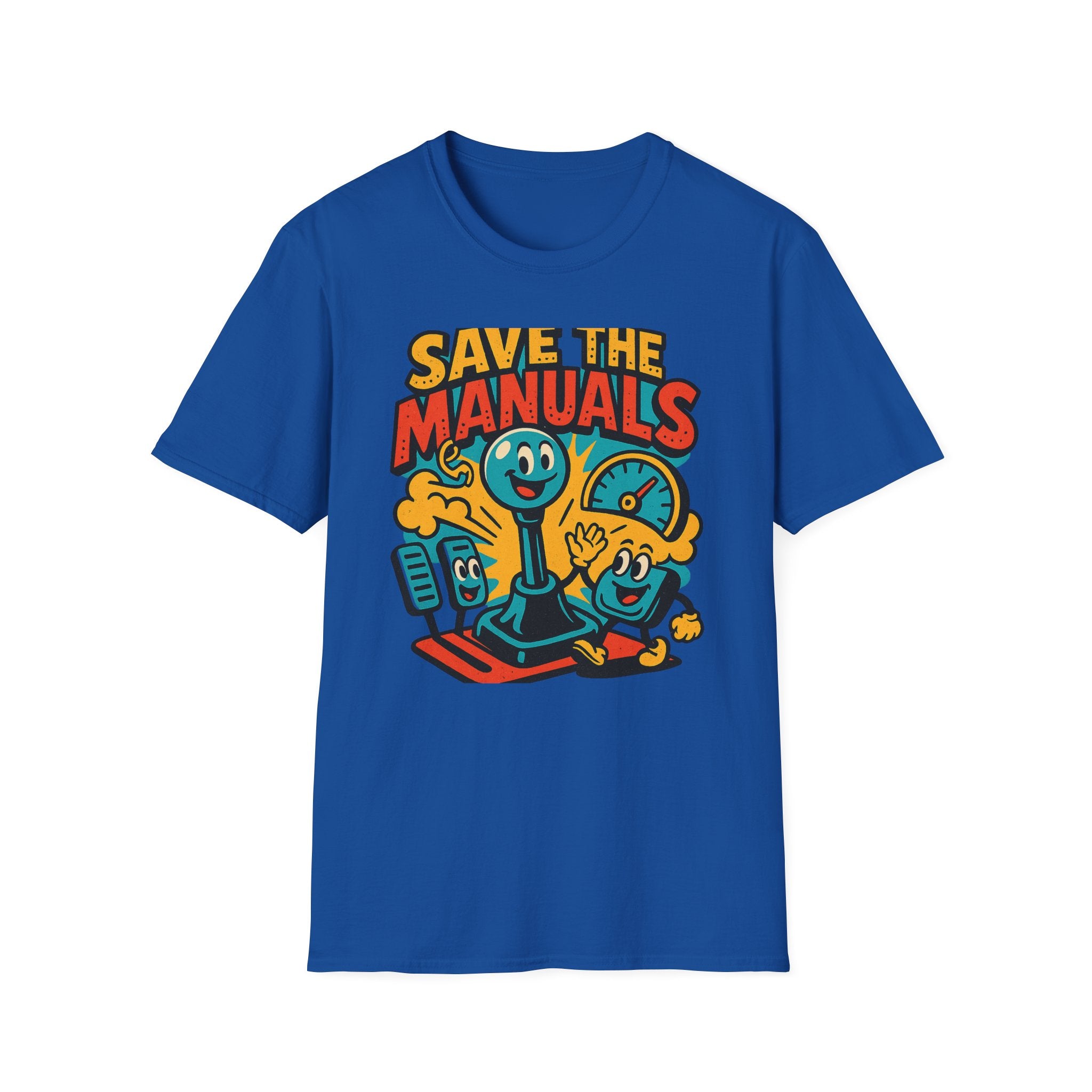 Gift for Car Guy Save the Manuals Shirt Car Enthusiast Tee