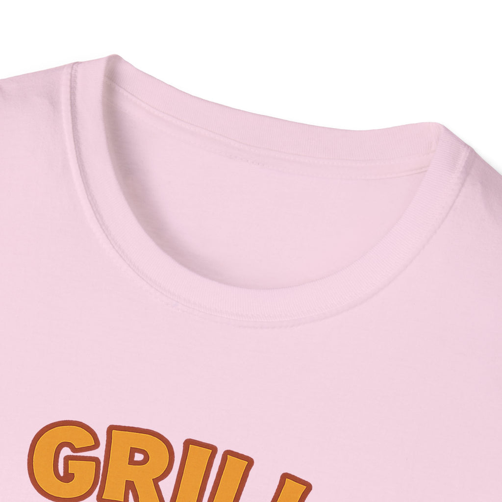 Fathers Day Gift Grill Sergeant BBQ Graphic T-Shirt for Outdoor Cooking