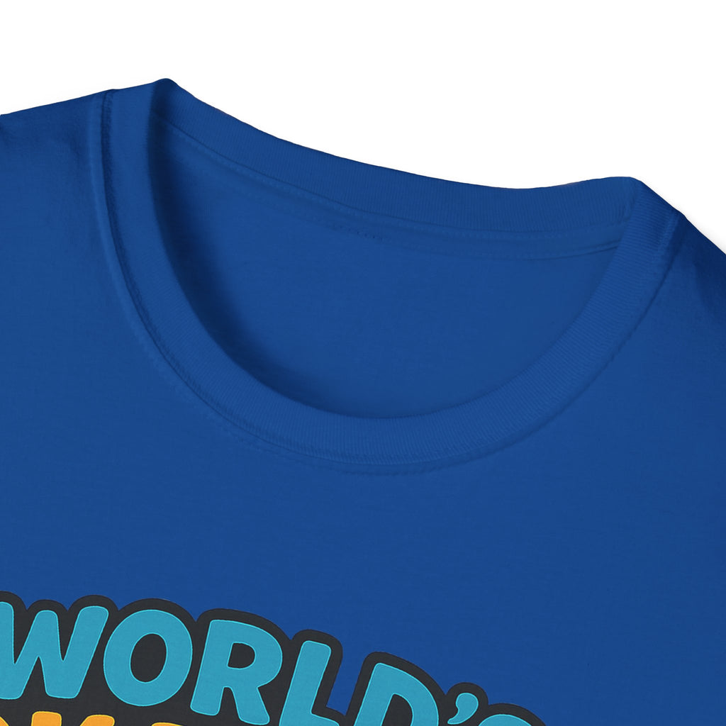 Fathers Day Gift Worlds Okayest Dad Funny T-Shirt for Dad