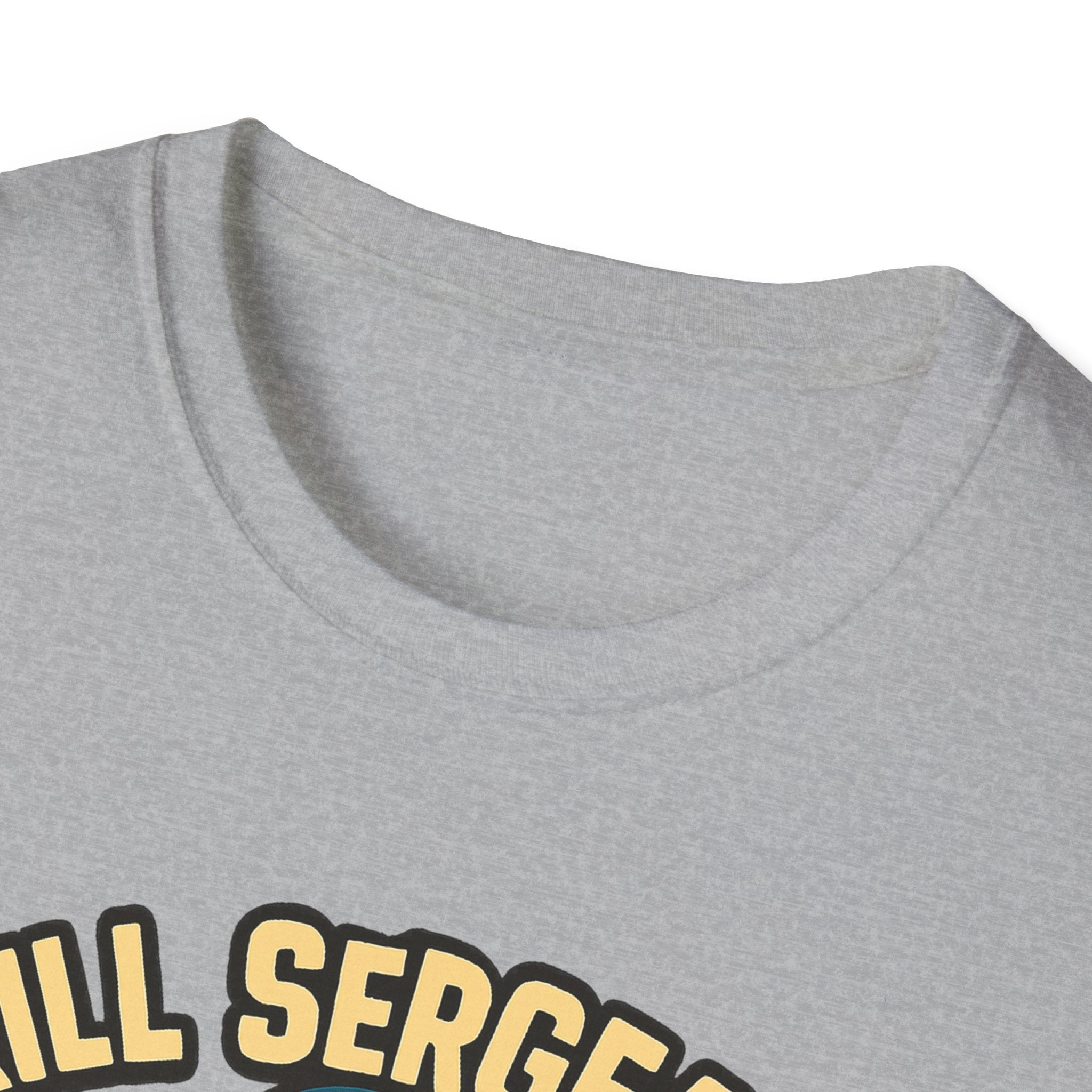 Fathers Day Gift Grill Sergeant T-Shirt Funny BBQ Dad Tee