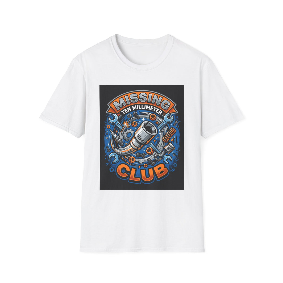 Mechanic for men Missing Ten Millimeter Club Shirt