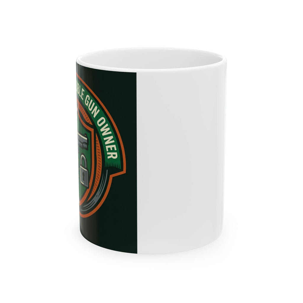 Gun Owners Proud Responsible Gun Owner Mug