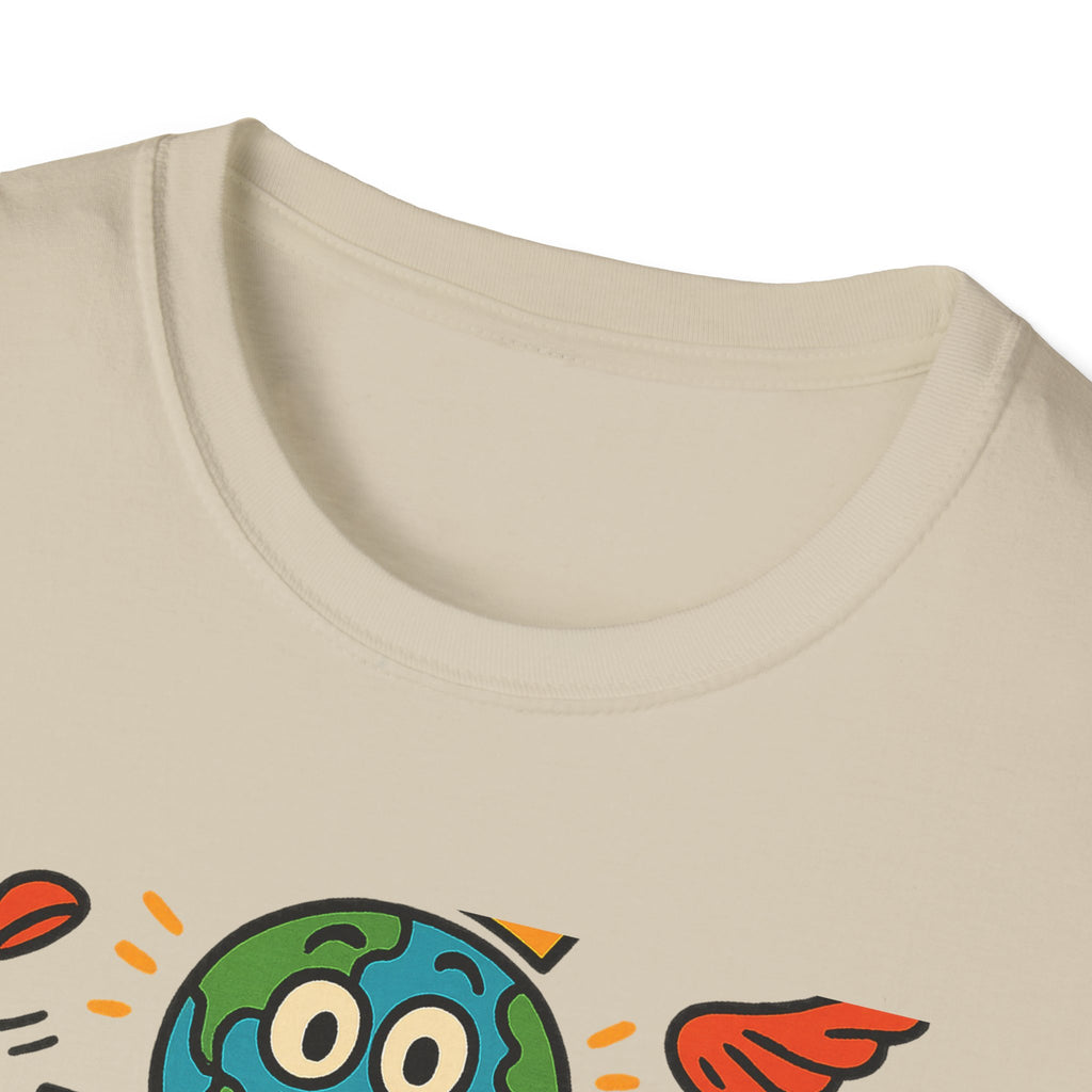 Fathers Day Gift Worlds Okayest Dad Shirt Funny Humor Tee for Men