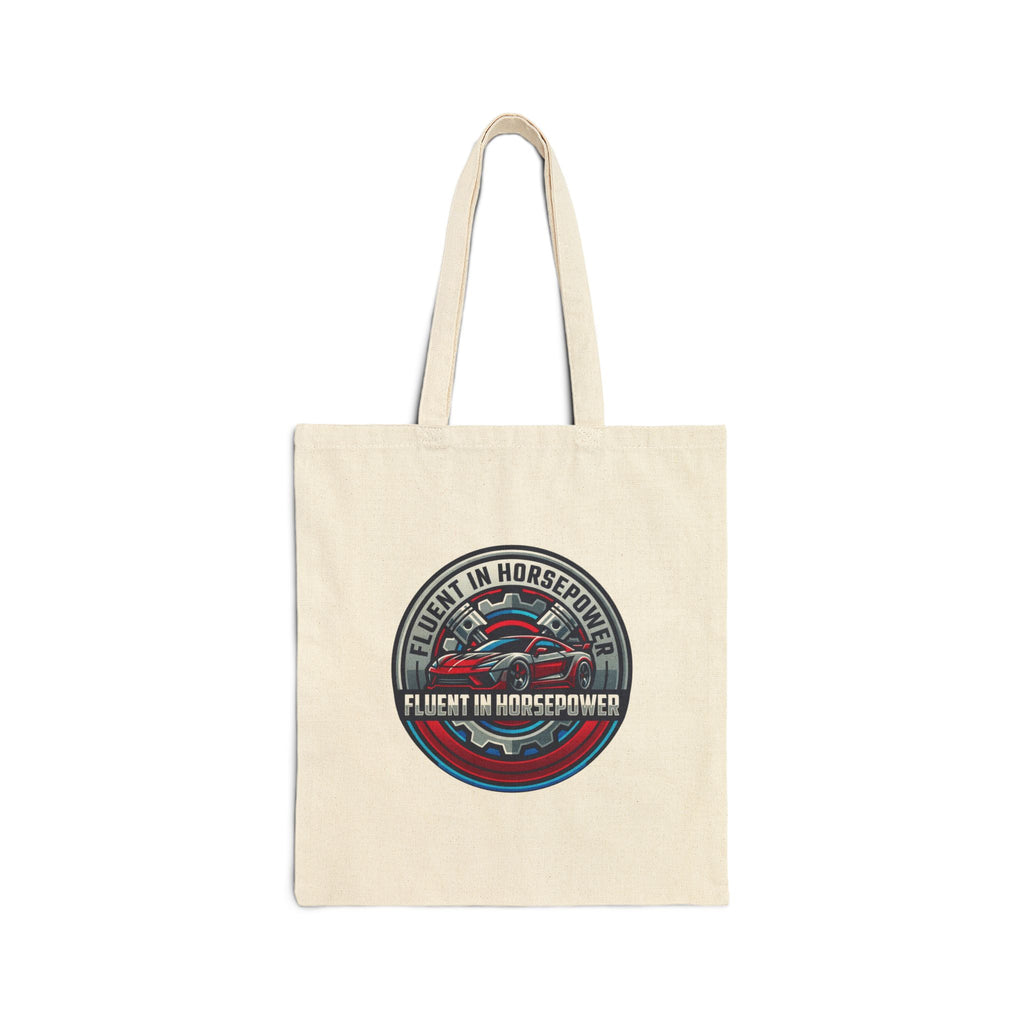 Car Guys Tote Bag Fluent In Horsepower Perfect for Vehicle Enthusiasts