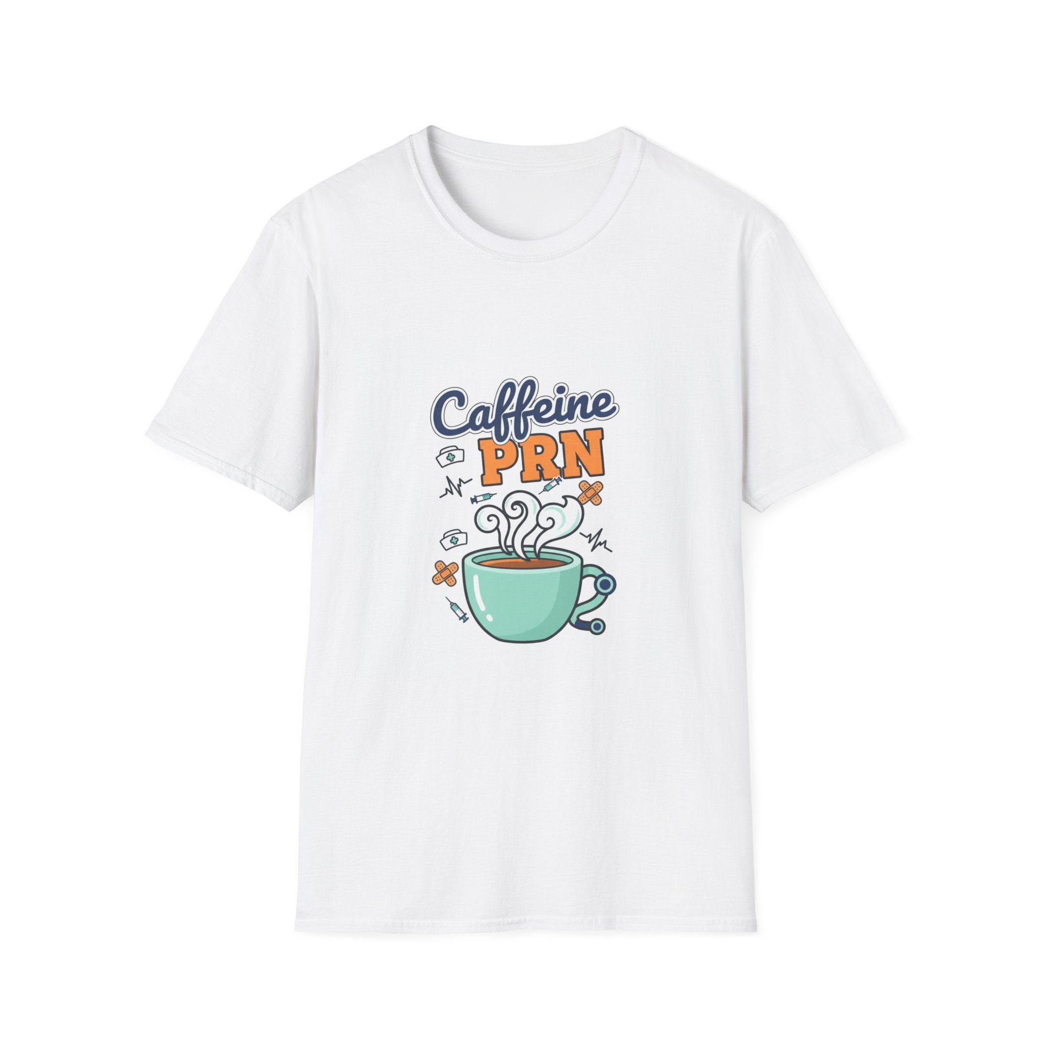 Funny Gifts for Nurses: Caffeine PRN Shirt for Coffee Lovers