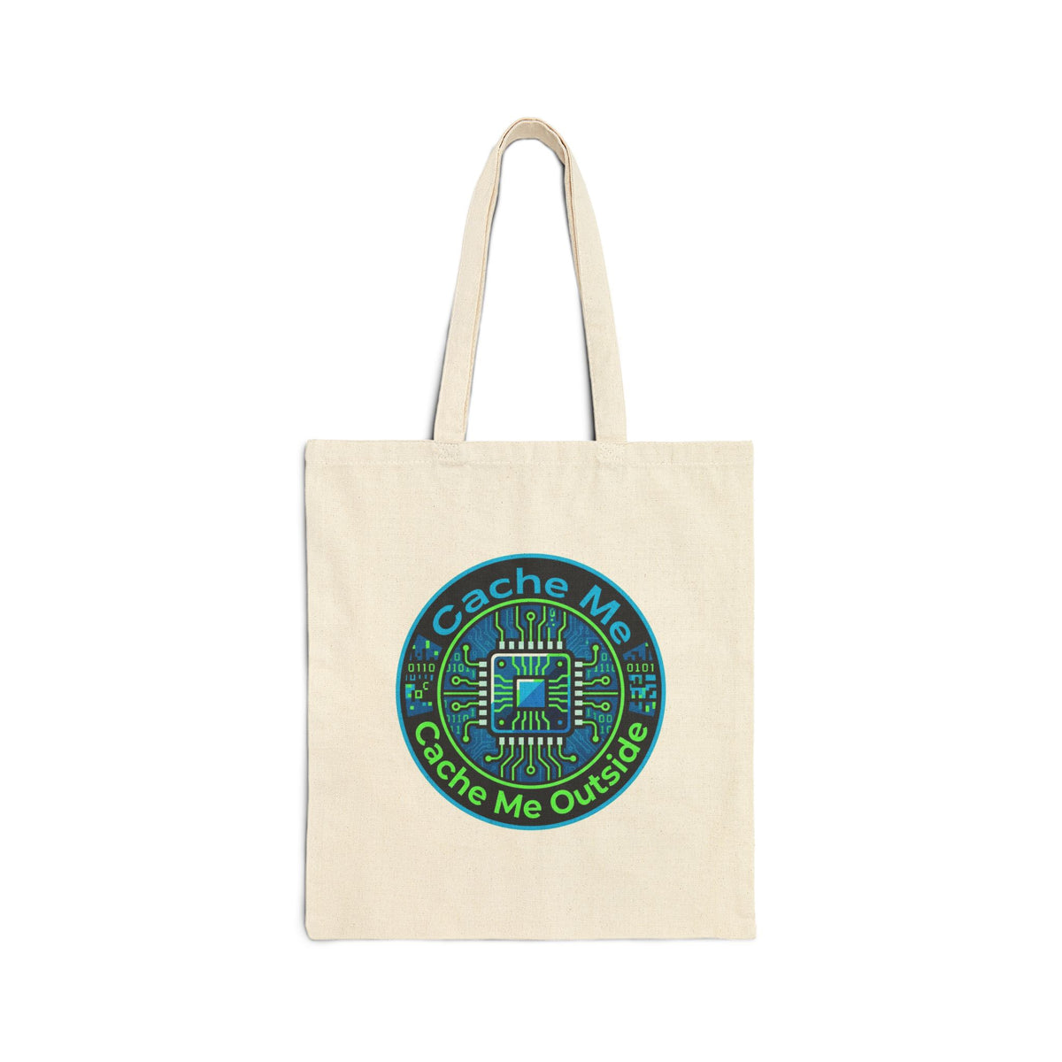 Tech Guy Cache Me Outside Fun Tote Bag with Stylish Design