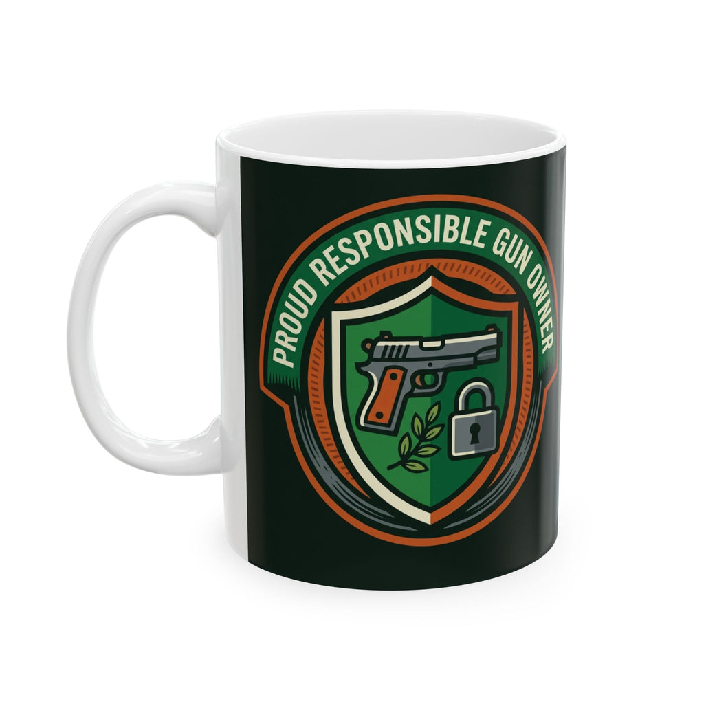 Gun Owners Proud Responsible Gun Owner Mug