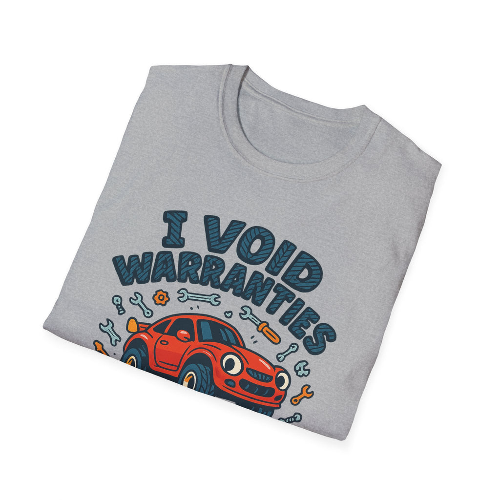 Gift for Car Guy Shirt I Void Warranties Funny Mechanic T Shirt