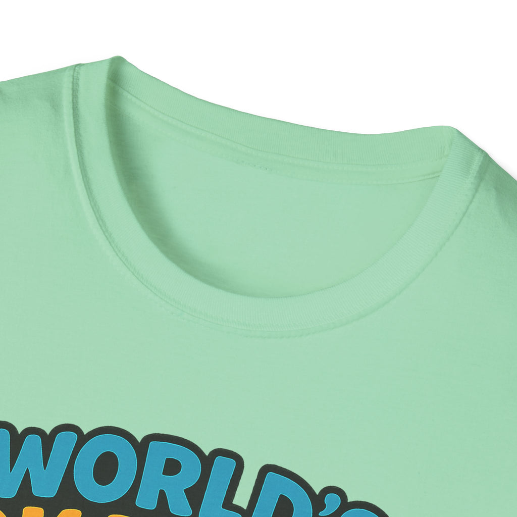 Fathers Day Gift Worlds Okayest Dad Funny T-Shirt for Dad