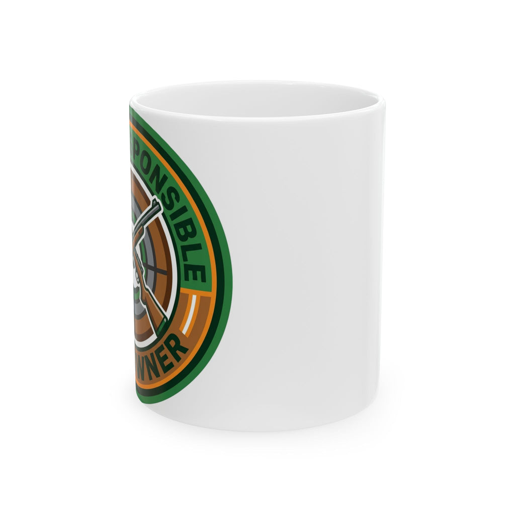 Gun Owners Proud Responsible Coffee Mug 11oz Ceramic