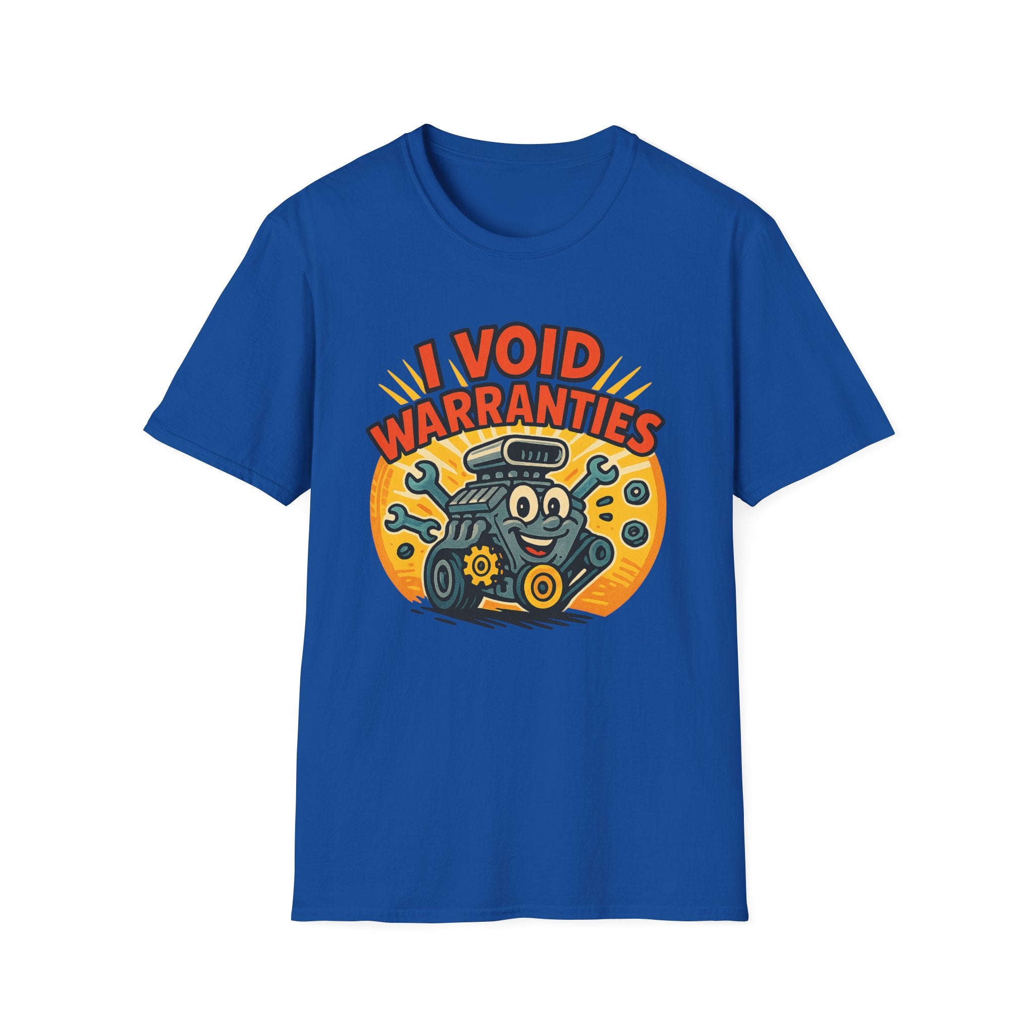 Gift for Car Guy Shirt I Void Warranties Funny Auto Mechanic Tee