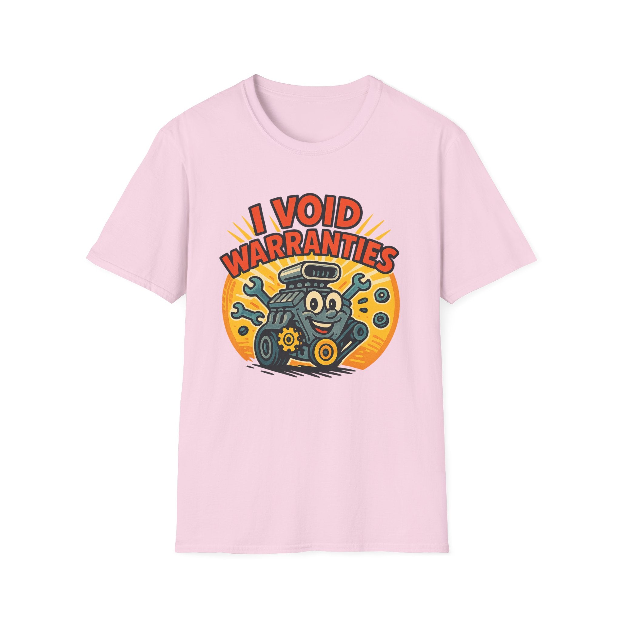 Gift for Car Guy Shirt I Void Warranties Funny Auto Mechanic Tee