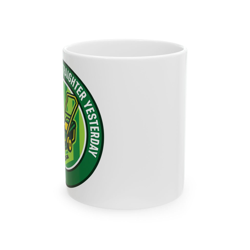 Landscaper for Men My Stripes Were Straighter Yesterday Mug