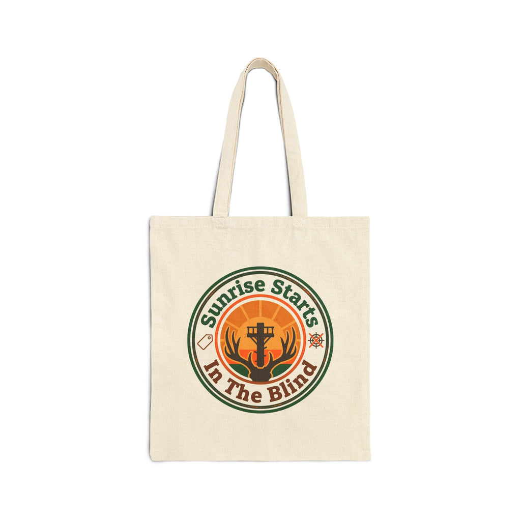 Hunters Sunrise Starts In The Blind Tote Bag