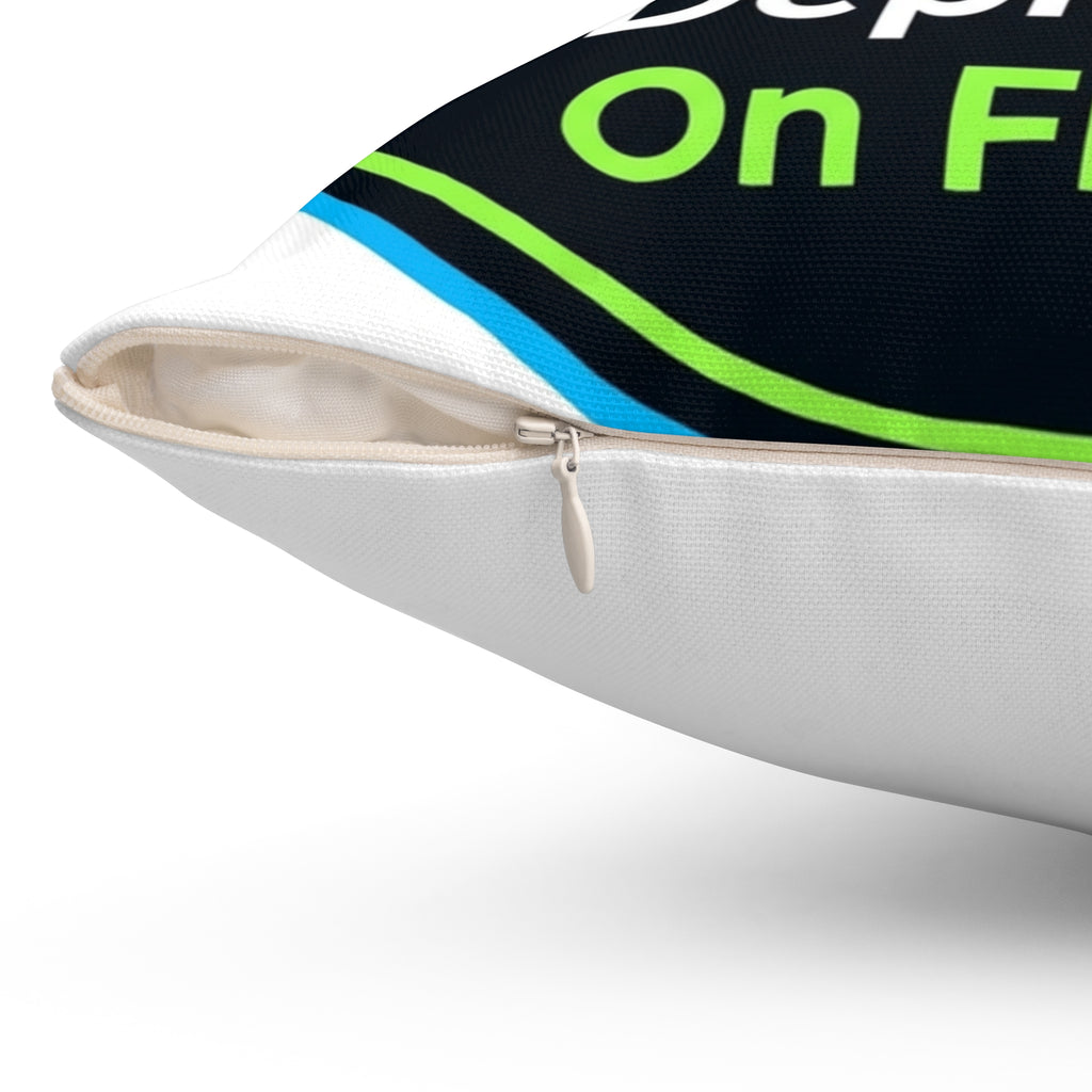 Tech Guy Pillow Deploying On Friday Fun Decor Cushion