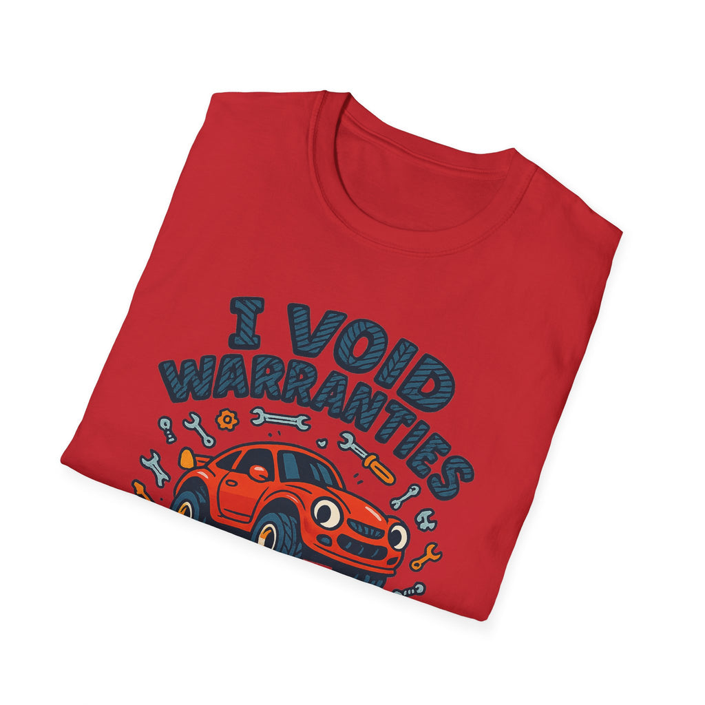 Gift for Car Guy Shirt I Void Warranties Funny Mechanic T Shirt