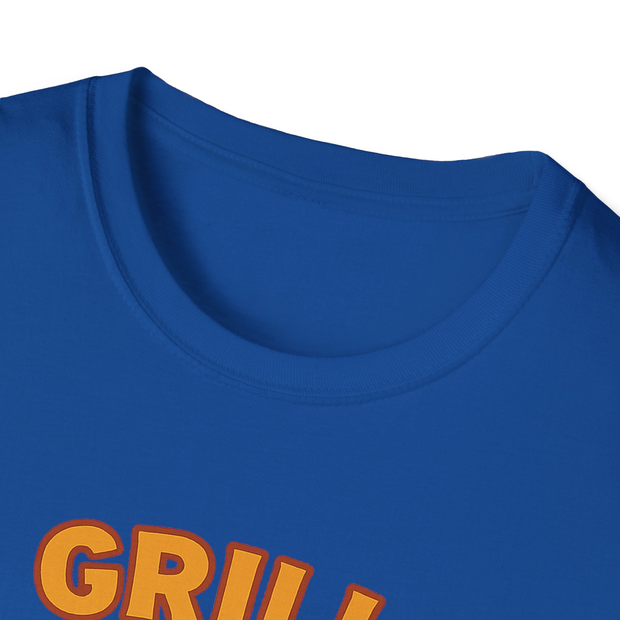 Fathers Day Gift Grill Sergeant BBQ Graphic T-Shirt for Outdoor Cooking