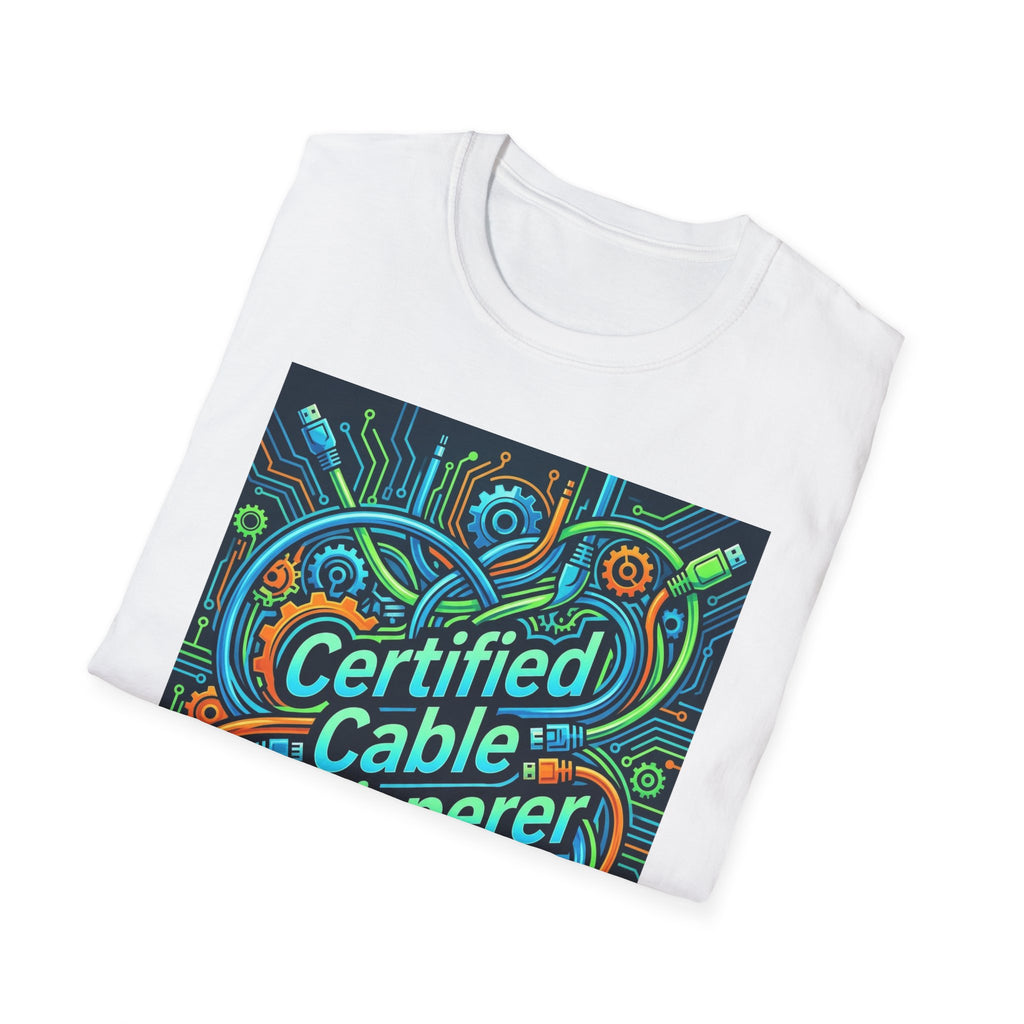 Tech Guy Cable Whisperer T Shirt Funny Tech Gifts for Men