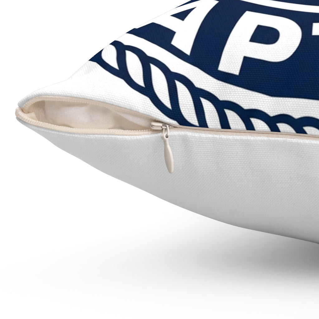 Boating for men Weekend Captain Decorative Throw Pillow