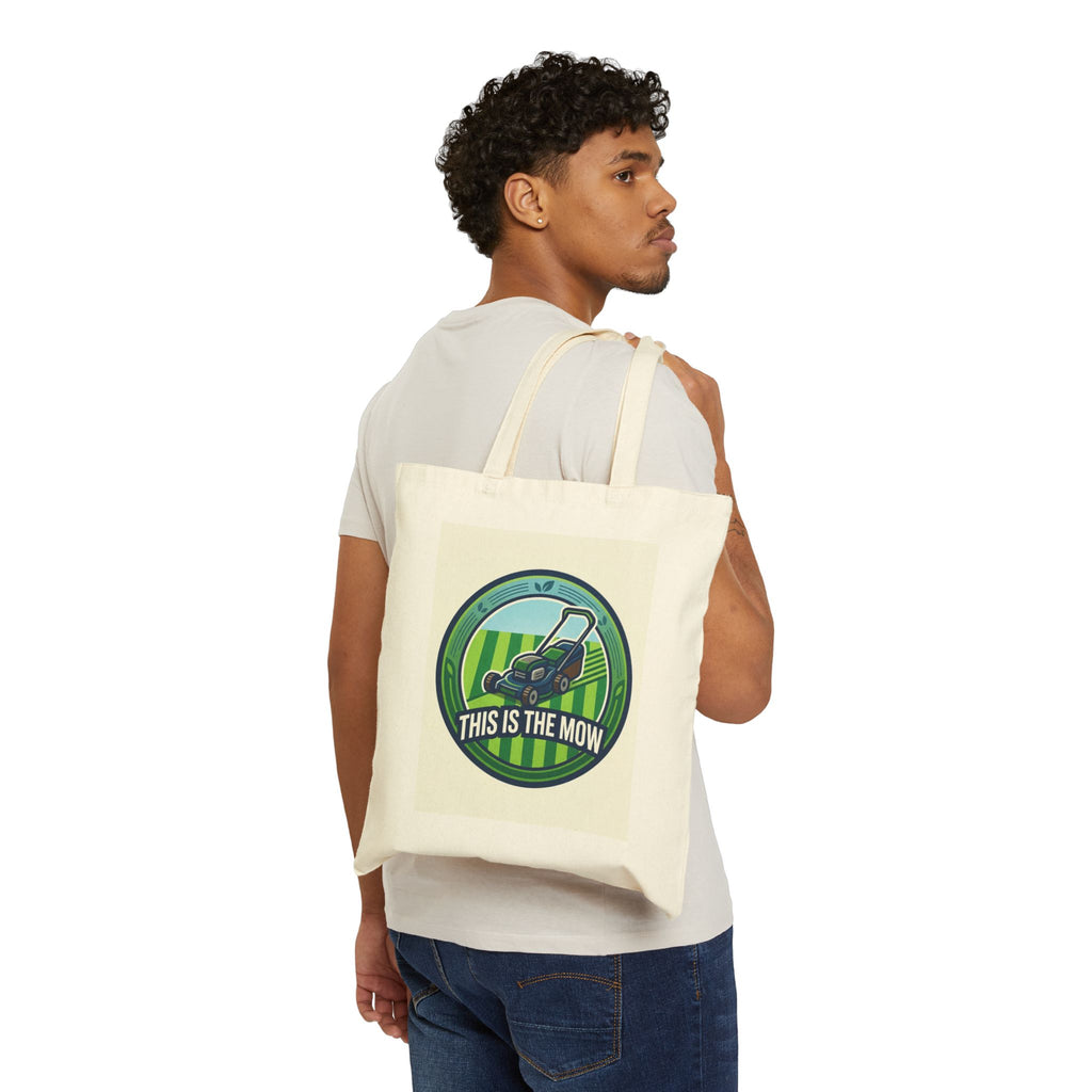 Landscaper for men This Is The Mow Tote Bag