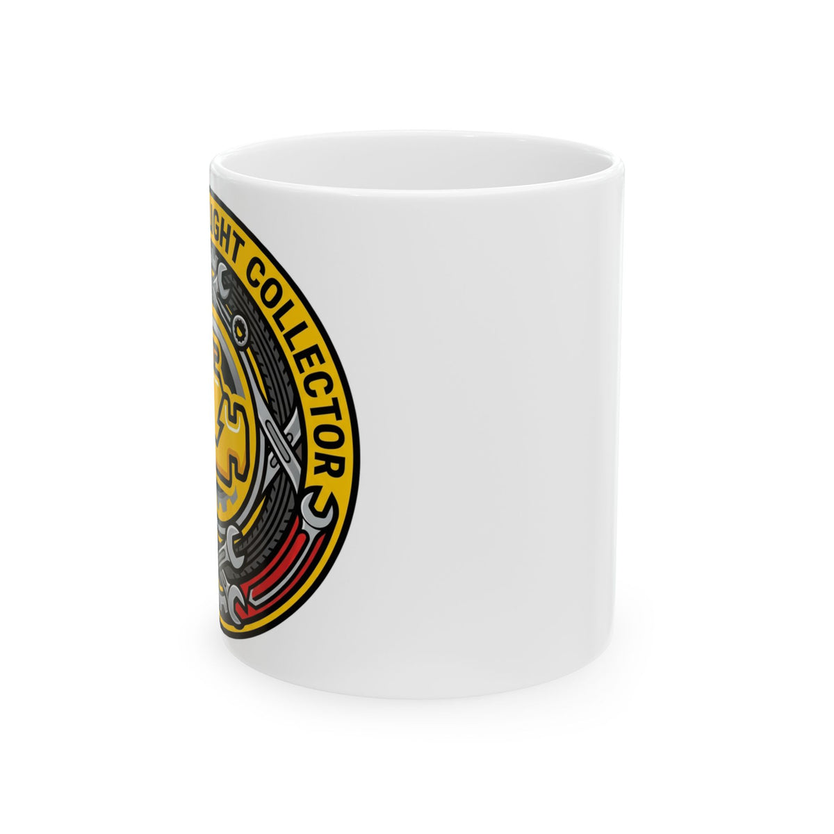 Car guys mug Check Engine Light Collector funny ceramic coffee