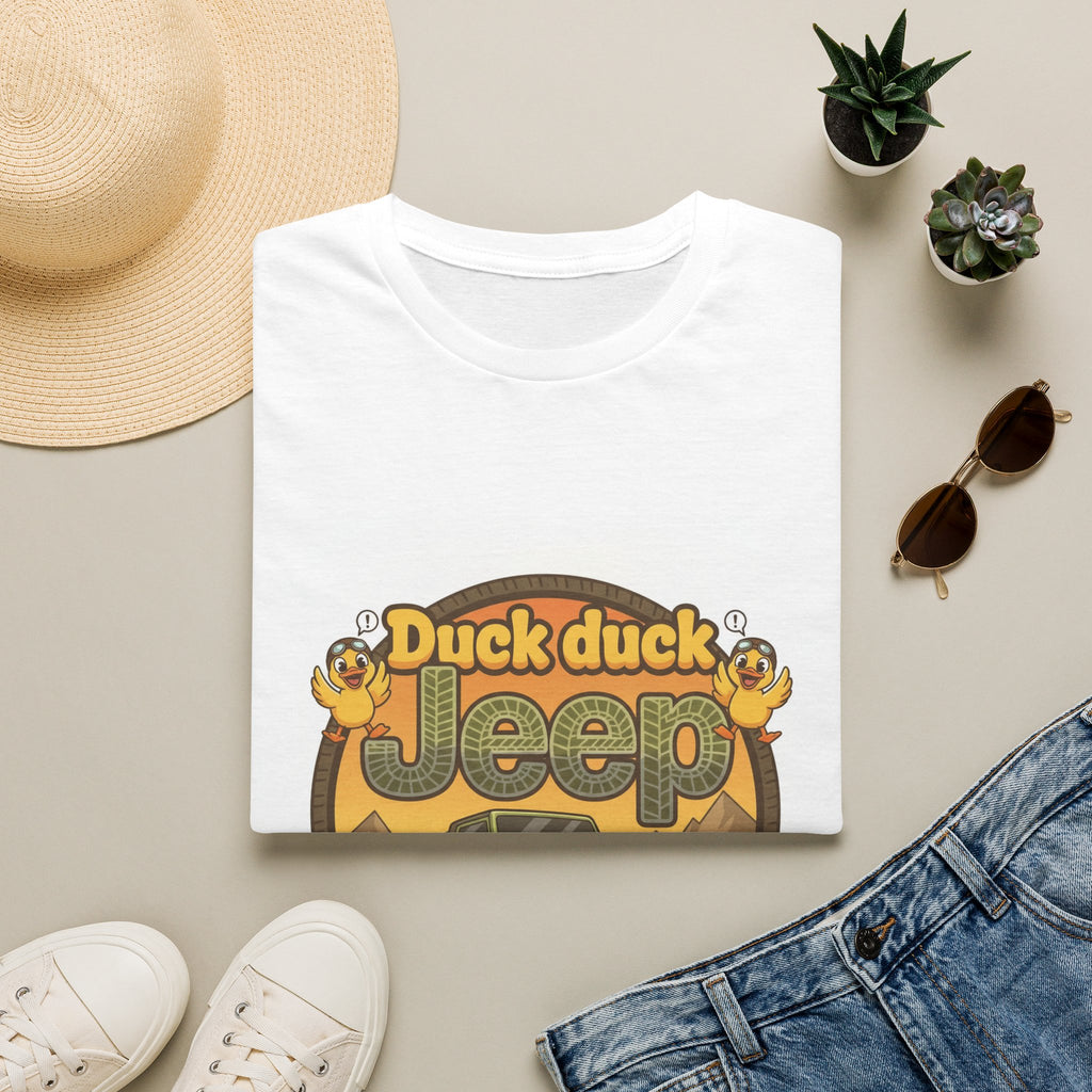 Gift for jeep owners: Duck duck Jeep Shirt Adventure Wear