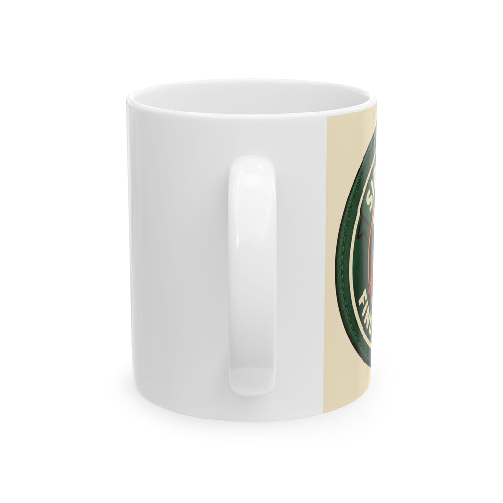 Camping for men Side Quest Find Firewood Coffee Mug