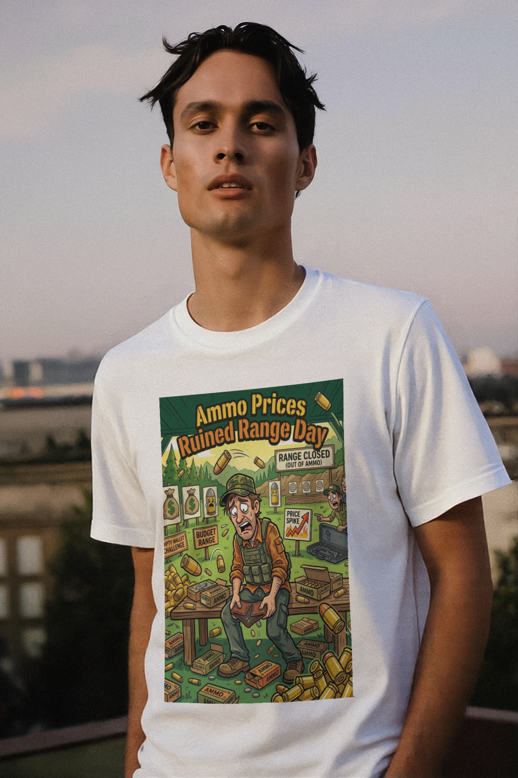 Gun Owners Ammo Prices Ruined Range Day Shirt