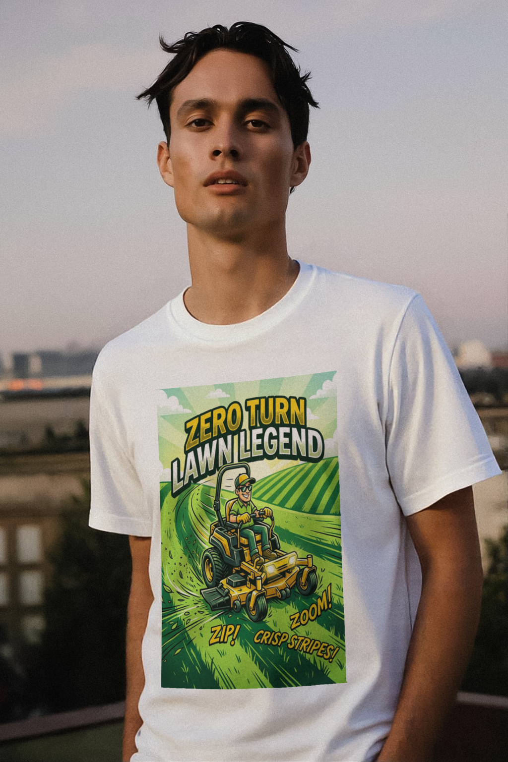 Landscaper for Men Zero Turn Lawn Legend Shirt