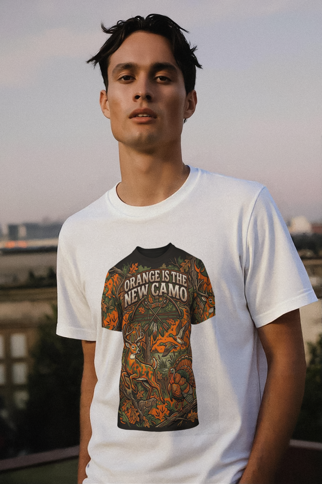 Hunters Shirt Orange Is The New Camo Funny Hunting Apparel